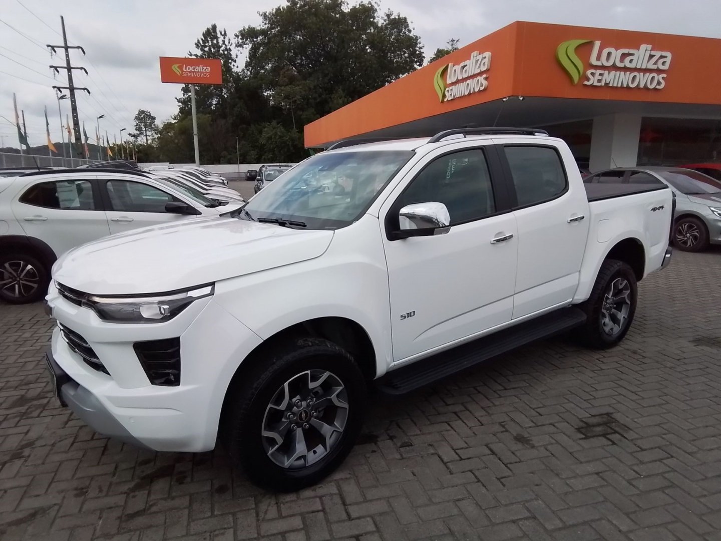 Chevrolet S10 Pick-Up LTZ 2.8 TDI 4x4 CD Dies.Aut na cor Branco em Blumenau / SC - 869582