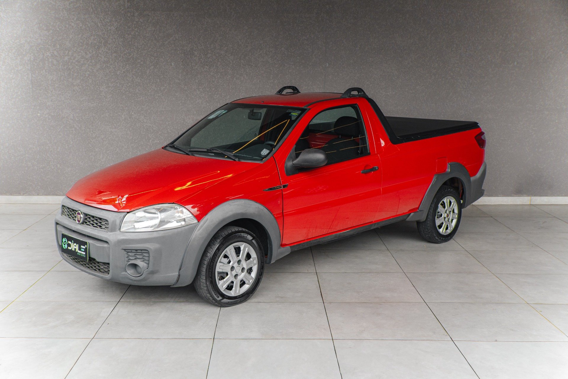 Fiat Strada Working HARD 1.4 Fire Flex 8V CS na cor Vermelho em Curitiba / PR - 869701