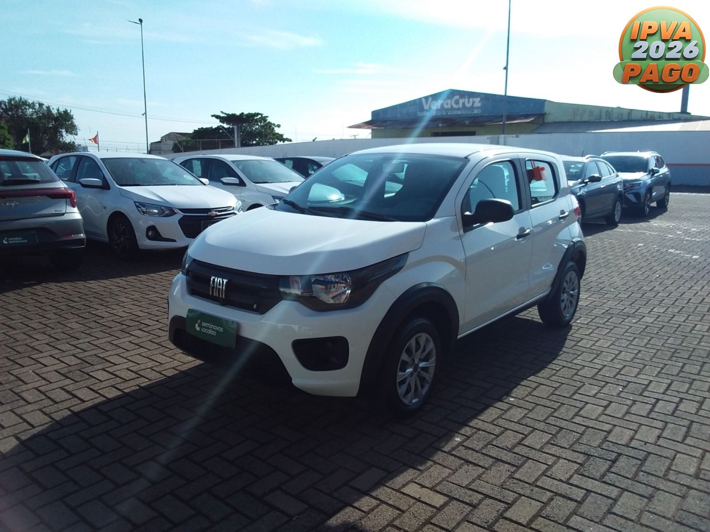 Fiat Mobi LIKE 1.0 Fire Flex 5p. na cor Branco em Maringá / PR - 870113