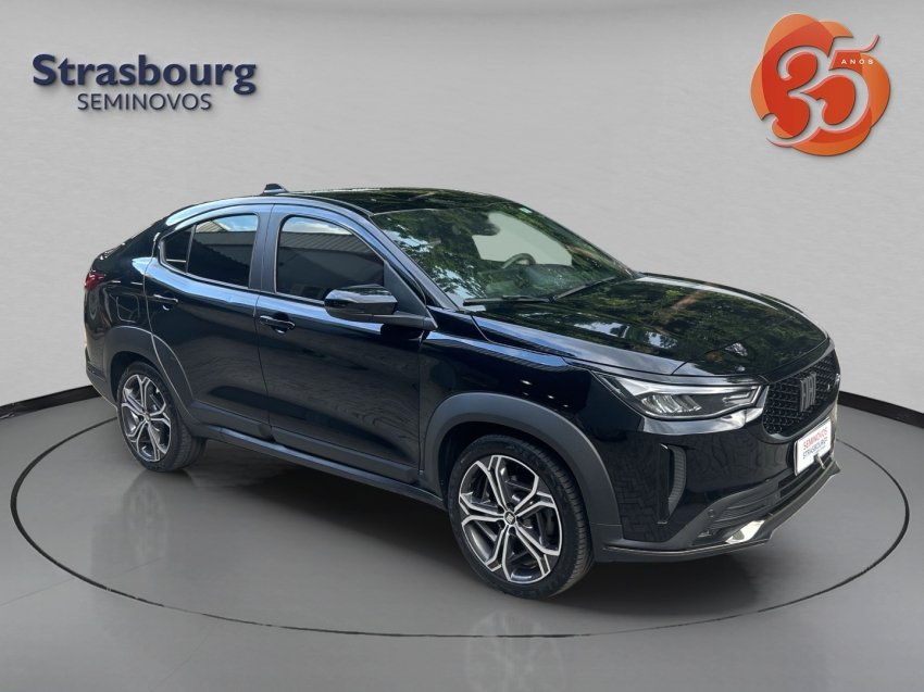 Fiat Fastback Impetus 1.0 200 T. Flex Aut na cor Preto em Blumenau / SC - 870269