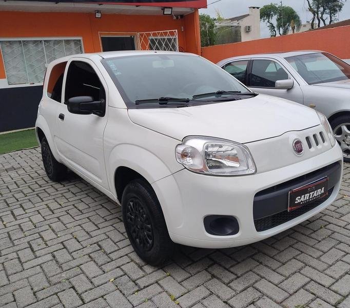 Fiat Uno VIVACE/RUA 1.0 EVO Fire Flex 8V 5p na cor Branco em Curitiba / PR - 870307
