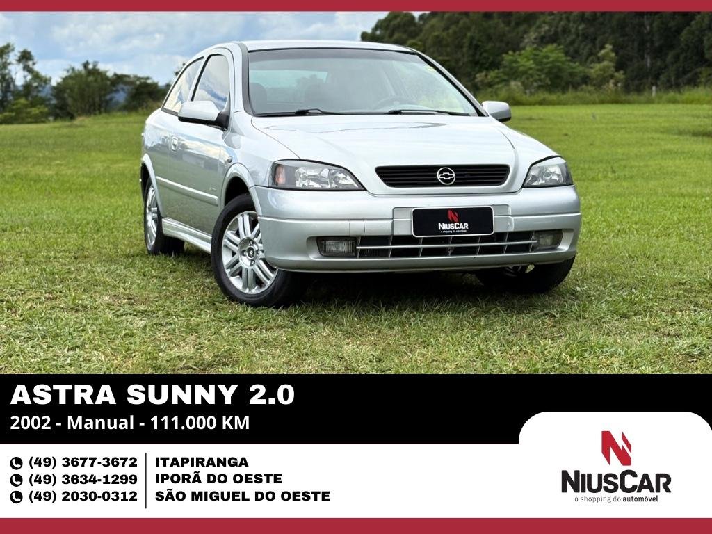 Chevrolet Astra 2.0/ CD/ Sunny/ GLS 2.0 8V 3p na cor Prata em Itapiranga / SC - 870402