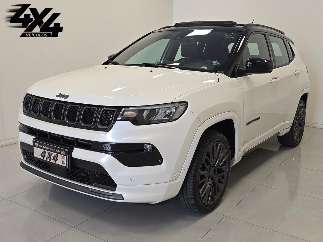 Jeep Compass SPORT T270 1.3 TB 4x2 Flex Aut. na cor Branco em São José / SC - 870510