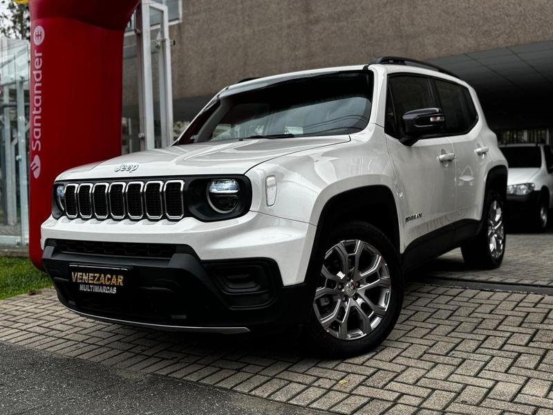 Jeep Renegade Long. T270 1.3 TB 4x2 Flex Aut. na cor Branco em Curitiba / PR - 870826