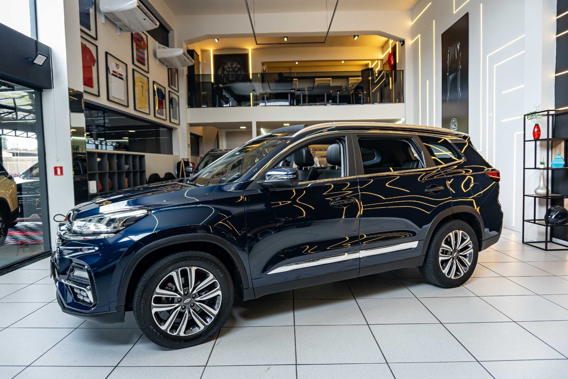 Caoa Chery Tiggo 8 Max Drive 1.6 Turbo Aut. na cor Azul em Curitiba / PR - 871338