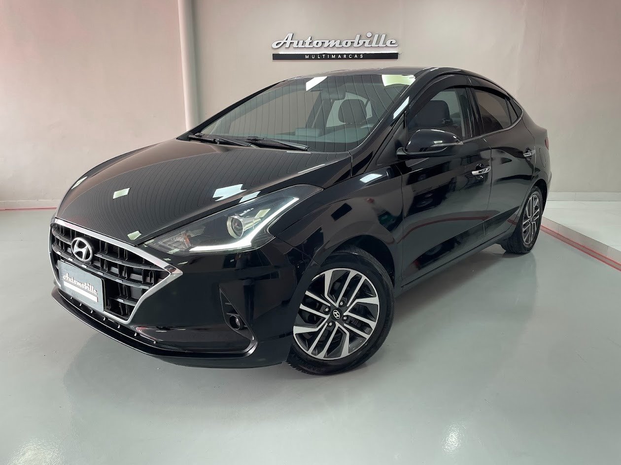 Hyundai HB20S Diamond 1.0 TB Flex 12V Aut. na cor Preto em Curitiba / PR - 871467