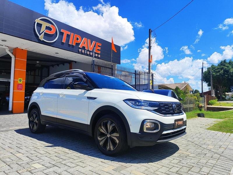 Volkswagen T-Cross Hig. 250 TSI 1.4 Flex 16V 5p Aut na cor Branco em Curitiba / PR - 872059