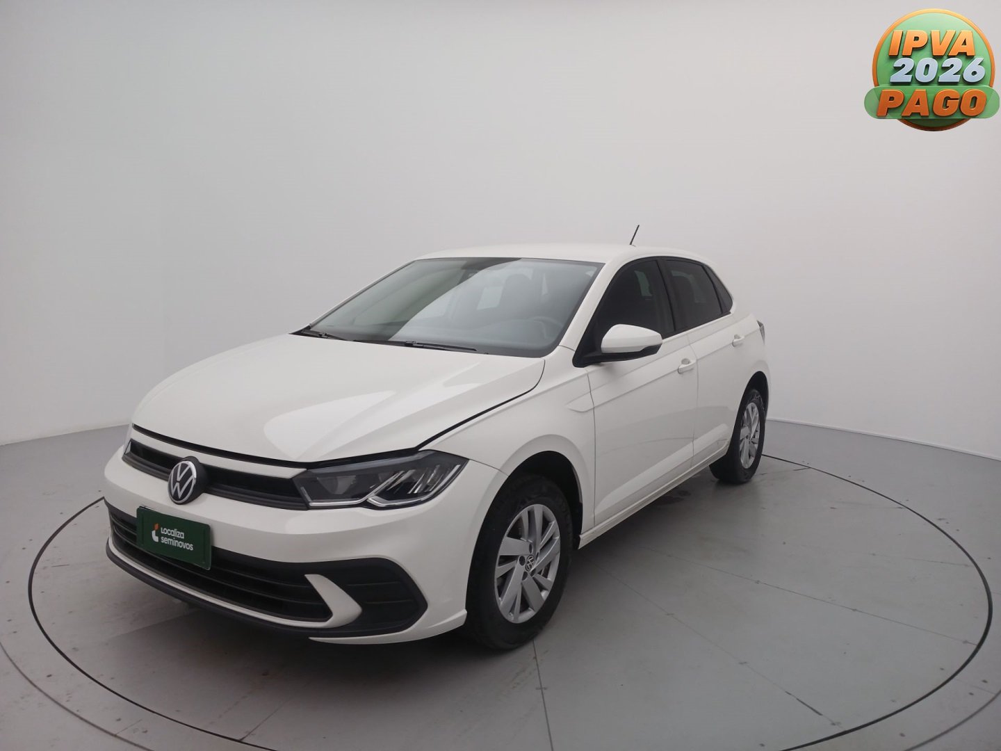 Volkswagen Polo 1.0 TSI Flex 12V 5p na cor Branco em Curitiba / PR - 872081