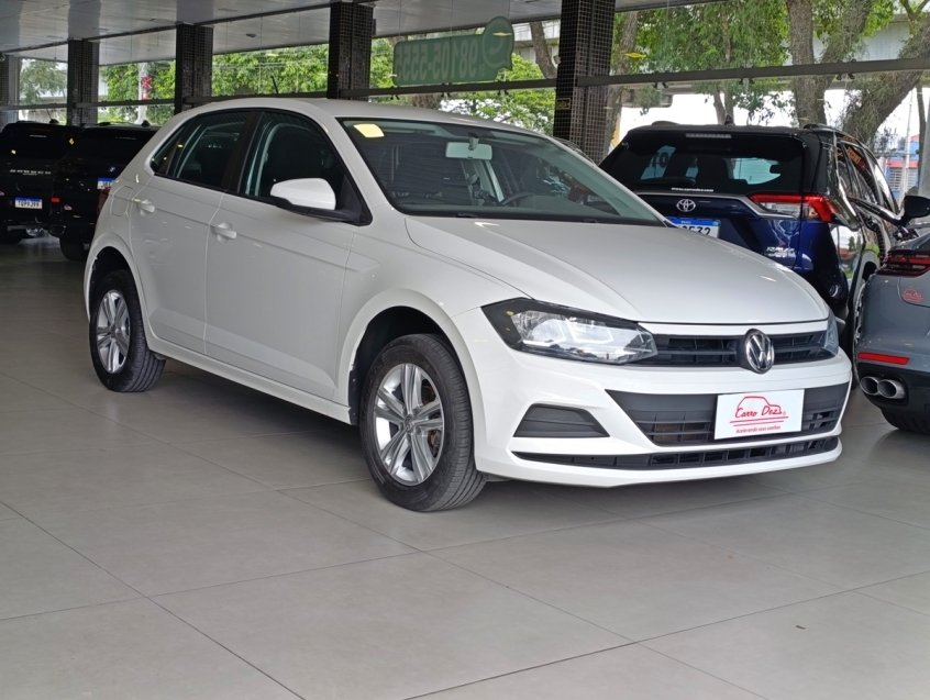 Volkswagen Polo 1.0 Flex 12V 5p na cor Branco no Novo Hamburgo / RS - 872613