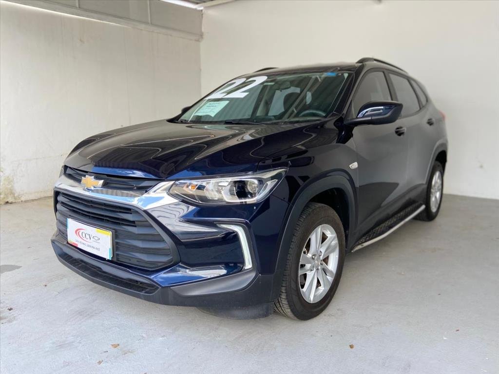 Chevrolet Tracker LT 1.0 Turbo 12V Flex Aut. na cor Azul em Balneário Camboriú / SC - 873160