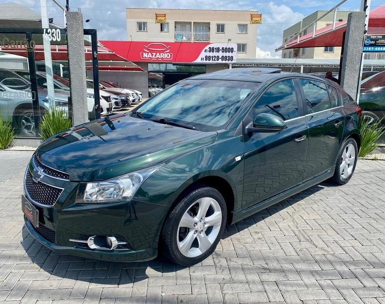 Chevrolet Cruze HB Sport LTZ 1.8 16V FlexP. 5p Aut na cor Verde em Curitiba / PR - 873418