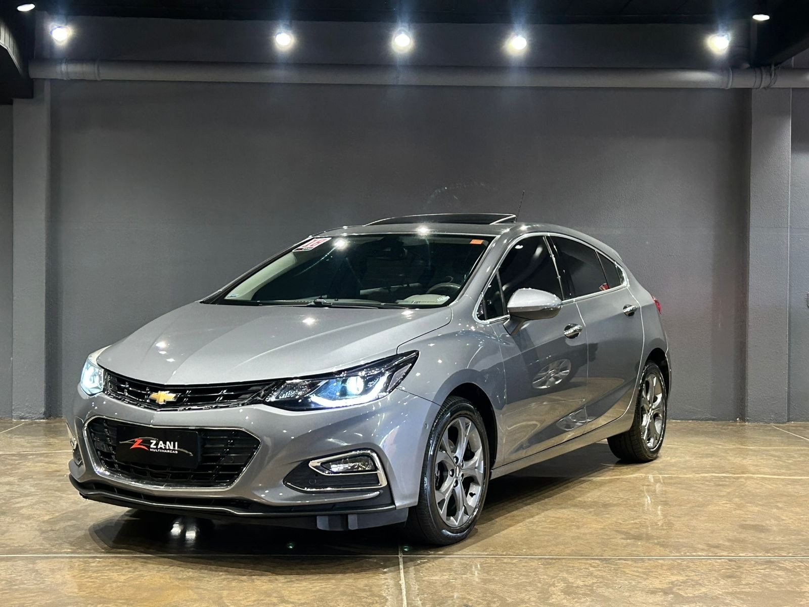 Chevrolet Cruze LTZ 1.4 16V Turbo Flex 4p Aut. na cor Cinza em Cascavel / PR - 873990