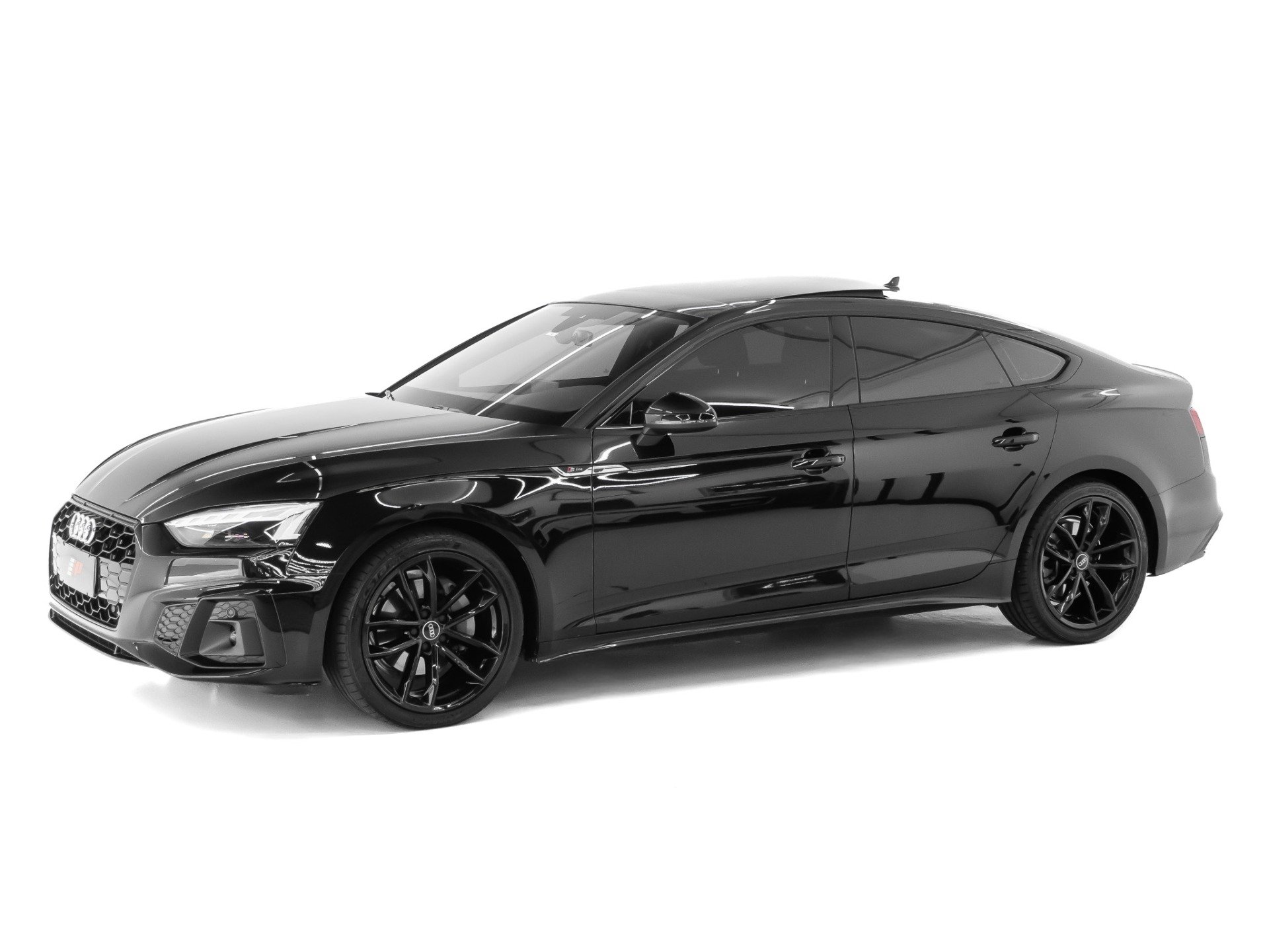 Audi A5 Sportb. S Line 2.0 TFSI Quatt. (Híb.) na cor Preto em Curitiba / PR - 874131