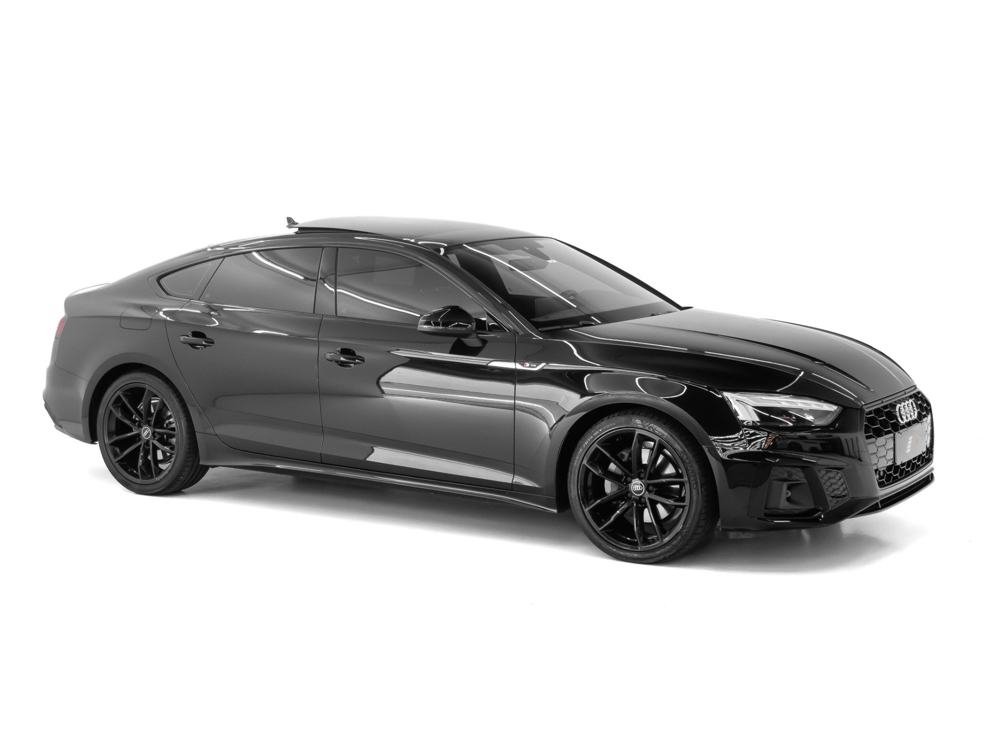 Audi A5 Sportb. S Line 2.0 TFSI Quatt. (Híb.) na cor Preto em Curitiba / PR - 874155