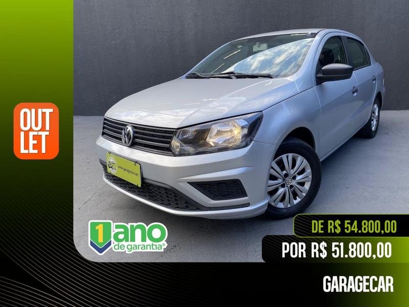 Volkswagen Voyage 1.0 Flex 12V 4p na cor Prata no Porto Alegre / RS - 874490
