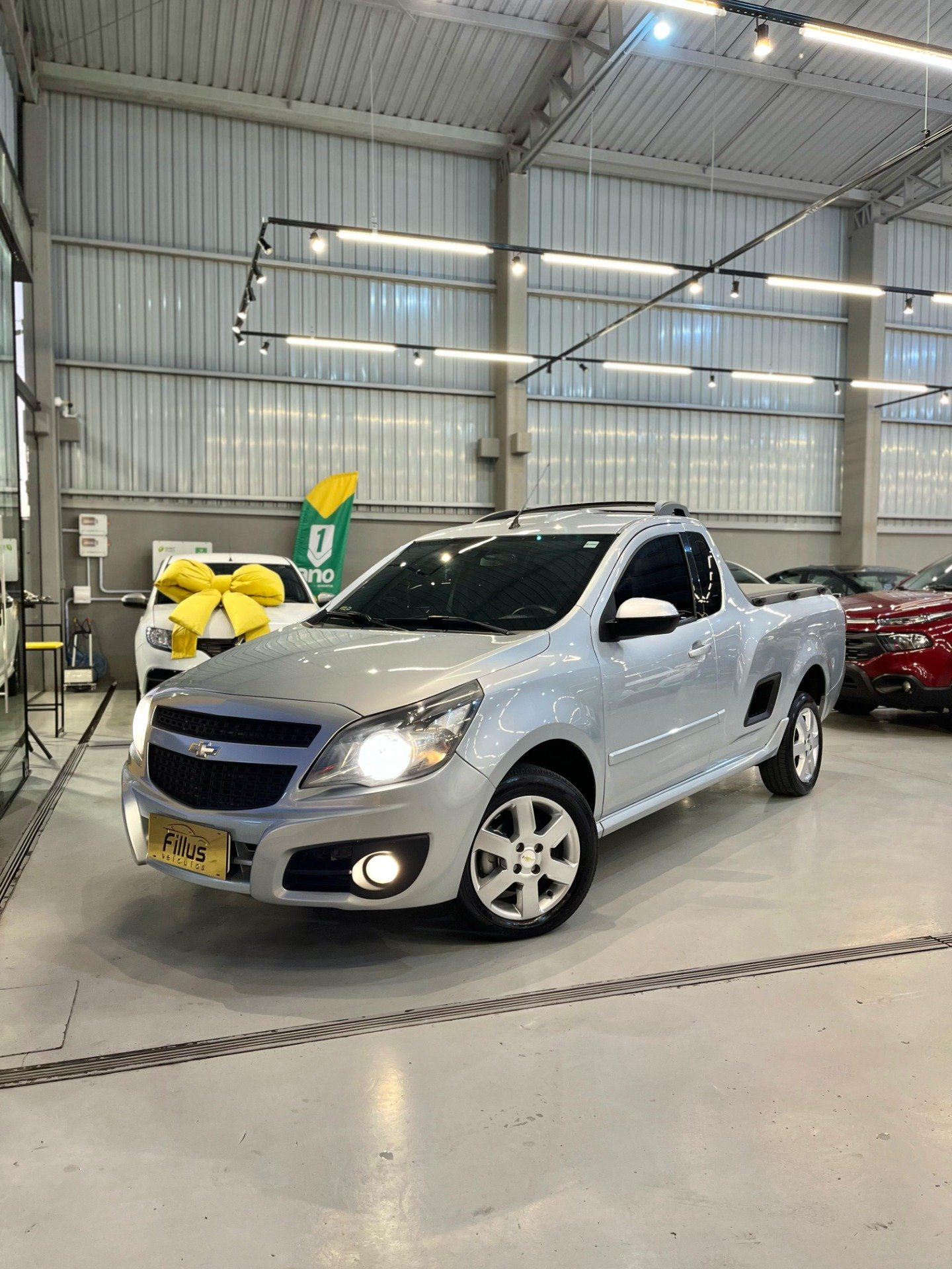 Chevrolet Montana Sport 1.4 ECONOFLEX 8V 2p na cor Prata em São Mateus do Sul / PR - 874744