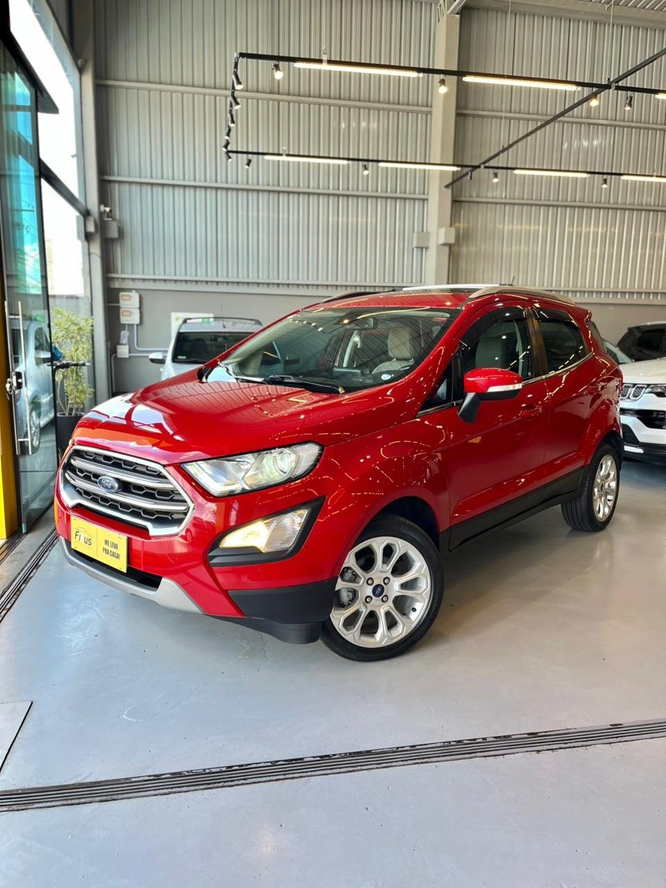 Ford EcoSport TITANIUM 2.0 16V Flex 5p Aut. na cor Vermelho em São Mateus do Sul / PR - 874810