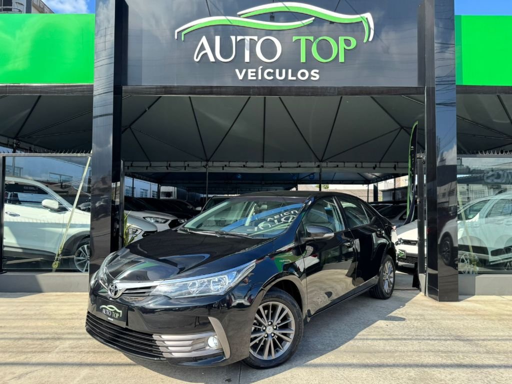 Toyota Corolla GLi 1.8 Flex 16V Aut. na cor Preto em Palhoça / SC - 874855