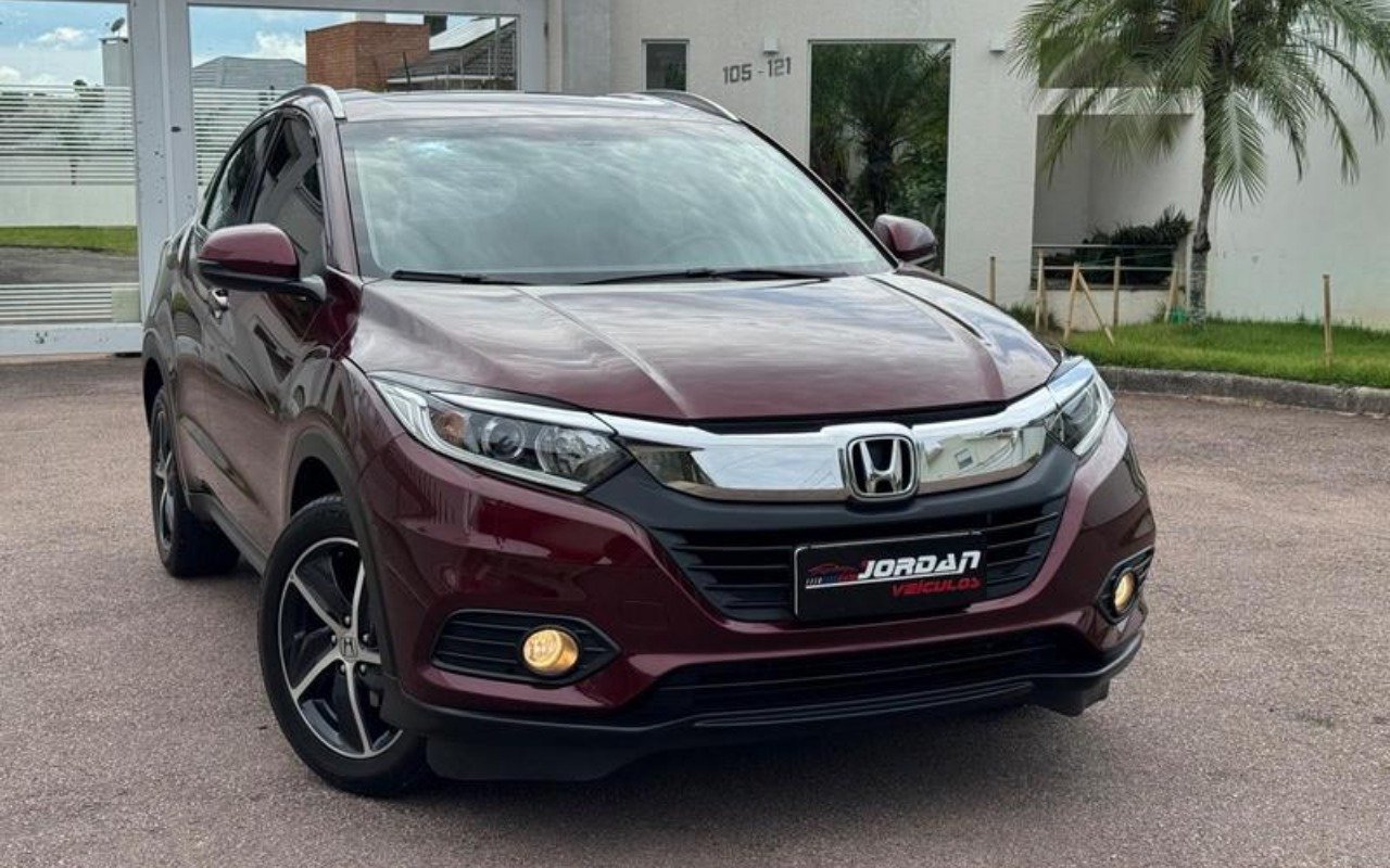 Honda HR-V EX 1.8 Flexone 16V 5p Aut. na cor Vermelho em Curitiba / PR - 875074