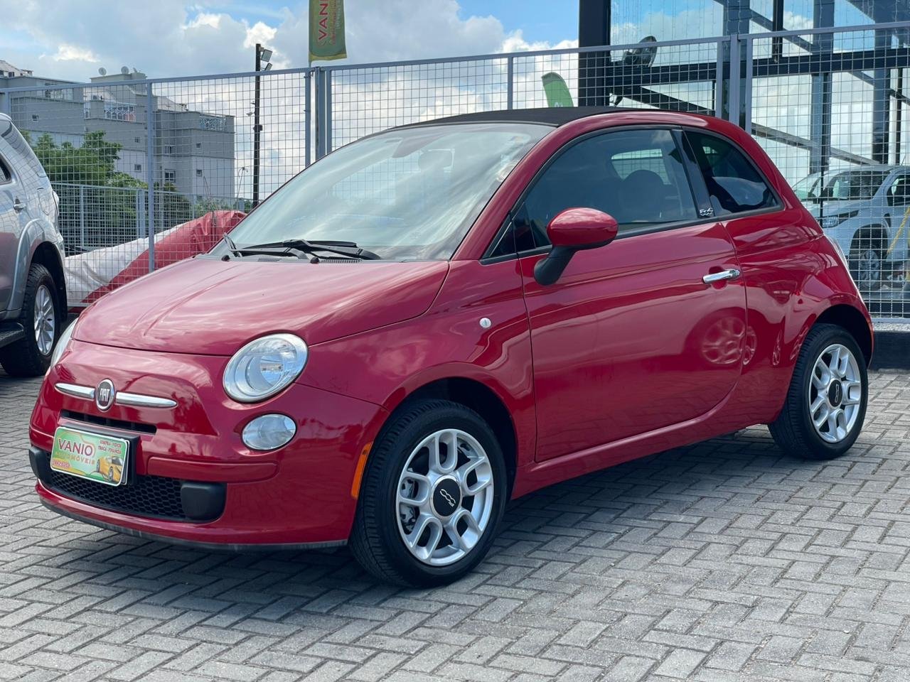 Fiat 500 Cabrio/500 Coupe Gucci/Flex 1.4 Aut. na cor Vermelho em Criciúma / SC - 875463