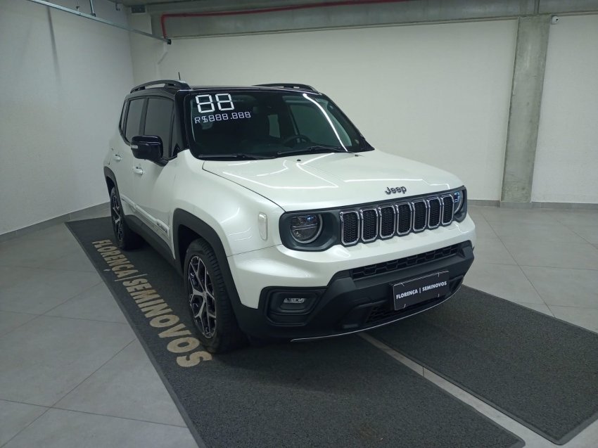 Jeep Renegade SAHARA T270 1.3 TB 4x2 Flex Aut na cor Branco em Curitiba / PR - 875492