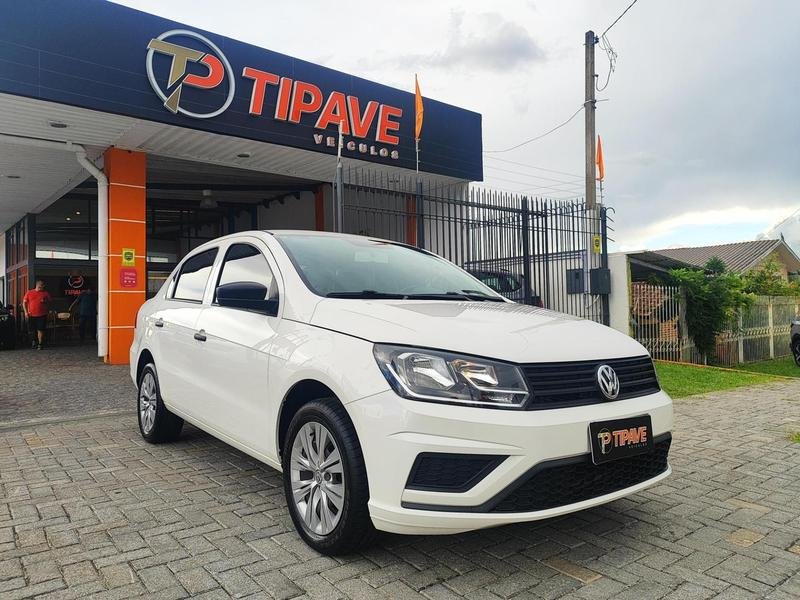 Volkswagen Voyage 1.0 Flex 12V 4p na cor Branco em Curitiba / PR - 875634