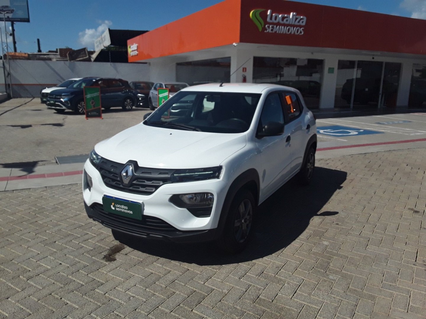 Renault Kwid Zen 1.0 Flex 12V 5p Mec. na cor Branco no São Leopoldo / RS - 876023