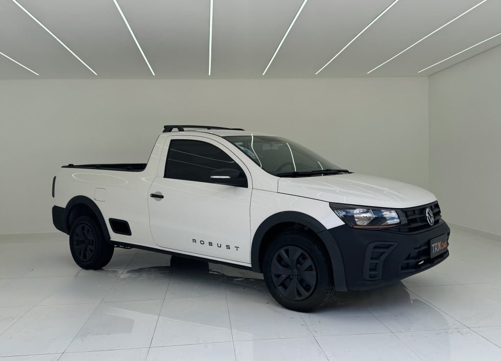 Volkswagen Saveiro Robust 1.6 Total Flex 8V na cor Branco em Curitiba / PR - 876172