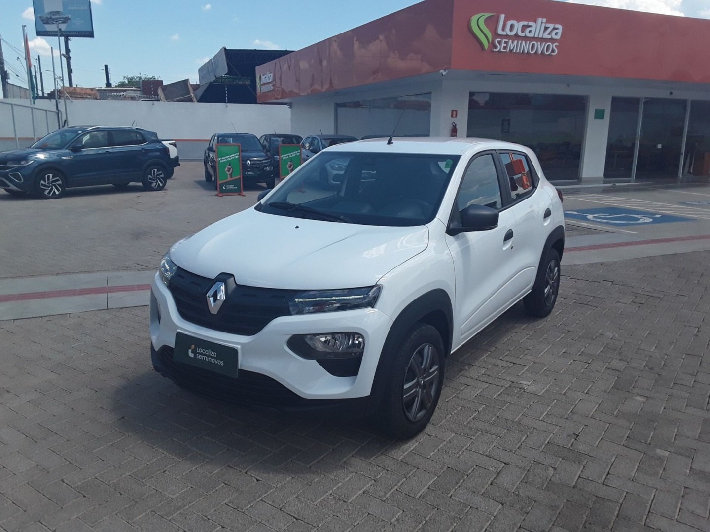 Renault Kwid Zen 1.0 Flex 12V 5p Mec. na cor Branco no São Leopoldo / RS - 876443