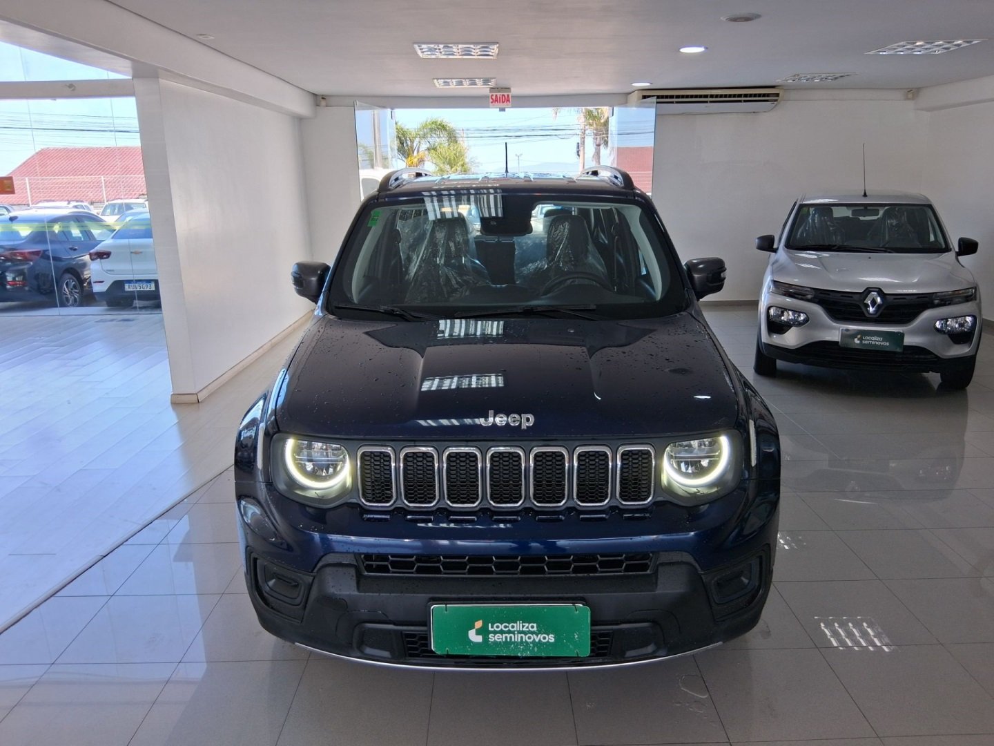 Jeep Renegade Long. T270 1.3 TB 4x2 Flex Aut. na cor Azul em Criciúma / SC - 876614