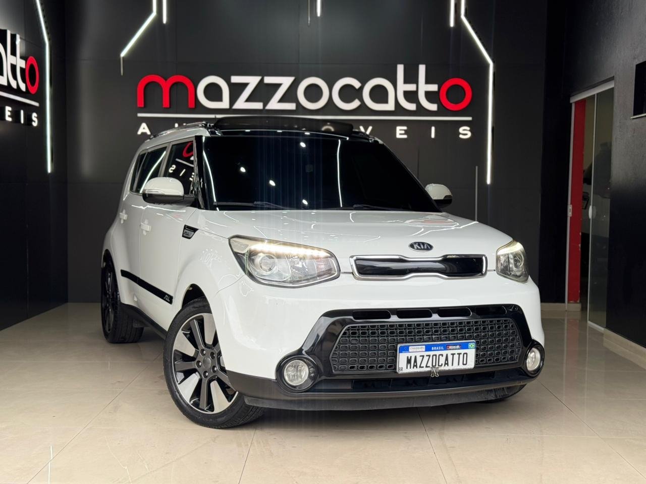 Kia SOUL 1.6/ 1.6 16V FLEX Mec. na cor Branco em Joinville / SC - 876738