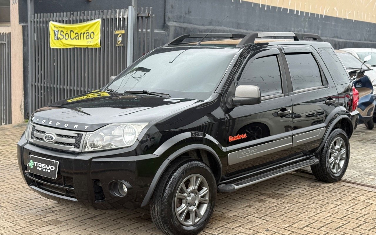 Ford EcoSport XLT FREESTYLE 1.6 Flex 8V 5p na cor Preto em Curitiba / PR - 876760