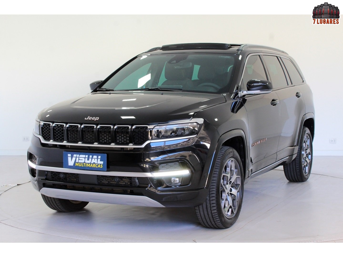 Jeep Commander Overl. TD380 2.0 4x4 Die. Aut. na cor Preto em Curitiba / PR - 876987