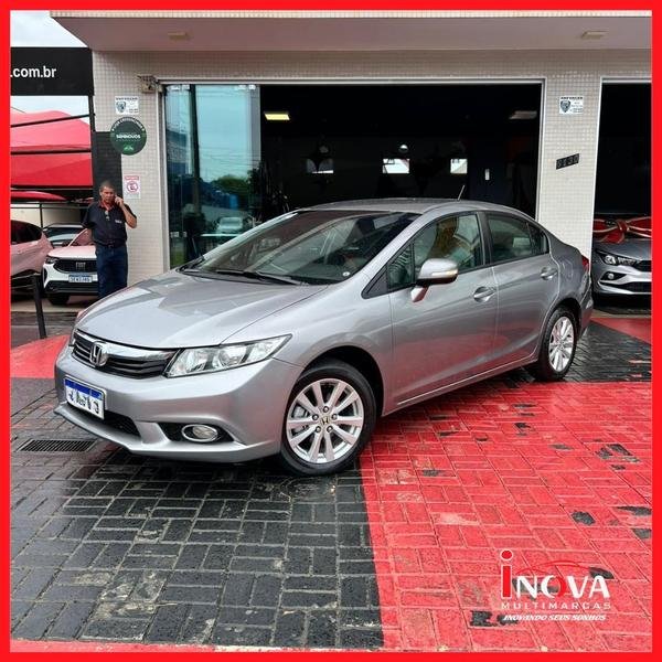 Honda Civic Sedan LXR 2.0 Flexone 16V Aut. 4p na cor Cinza em Maringá / PR - 876990