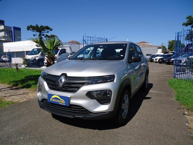 Renault Kwid Zen 1.0 Flex 12V 5p Mec. na cor Prata em Curitiba / PR - 877112