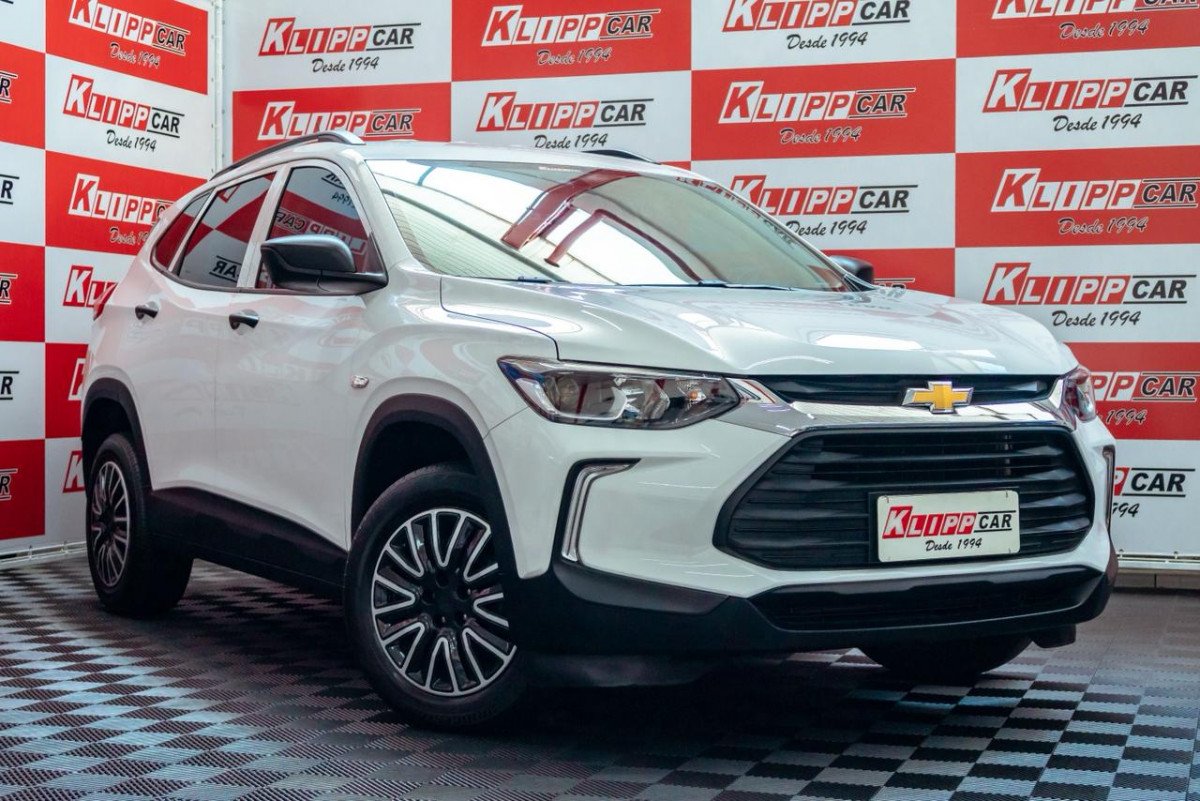 Chevrolet Tracker 1.0 Turbo 12V Flex Aut. na cor Branco no Alvorada / RS - 877296