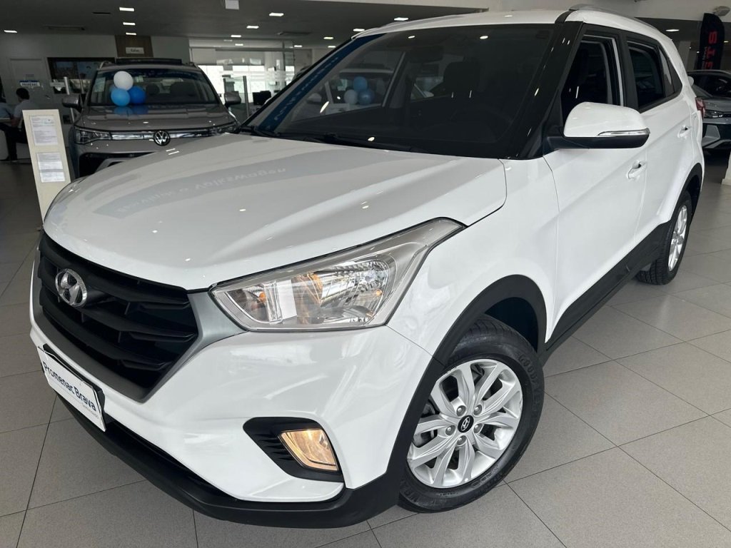 Hyundai Creta Action 1.6 16V Flex Aut. na cor Branco em Itajaí / SC - 877490