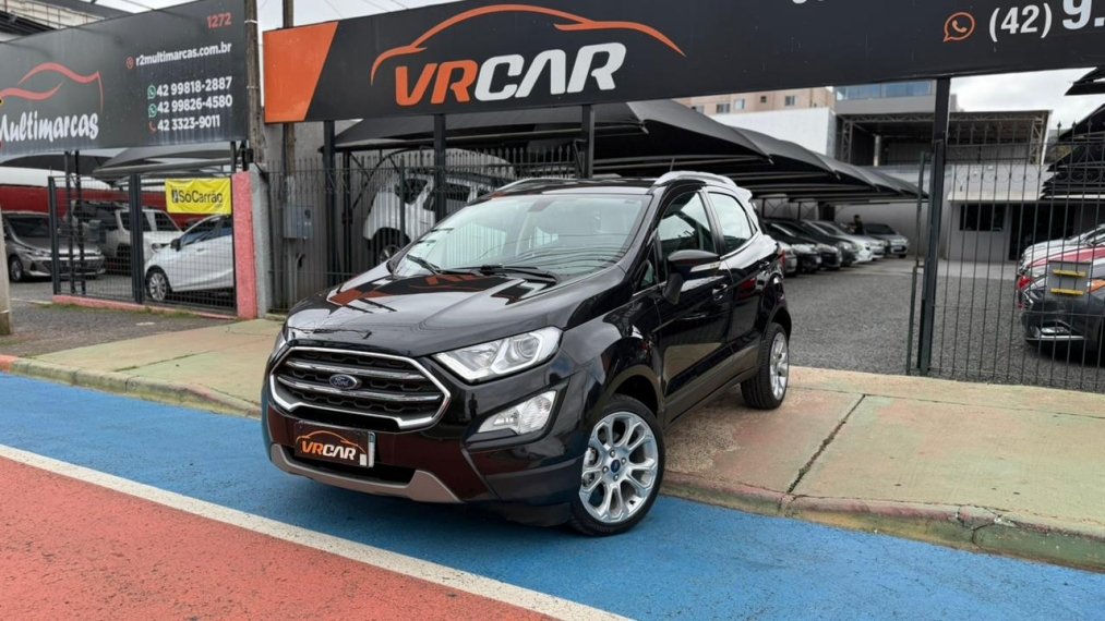 Ford EcoSport TITANIUM 1.5 12V Flex 5p Aut. na cor Preto em Ponta Grossa / PR - 877602