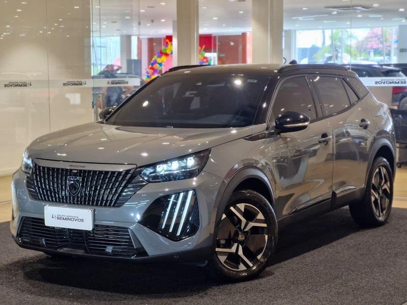 Peugeot 2008 GT 1.0 Turbo Flex 5p Aut. na cor Cinza em Curitiba / PR - 877641