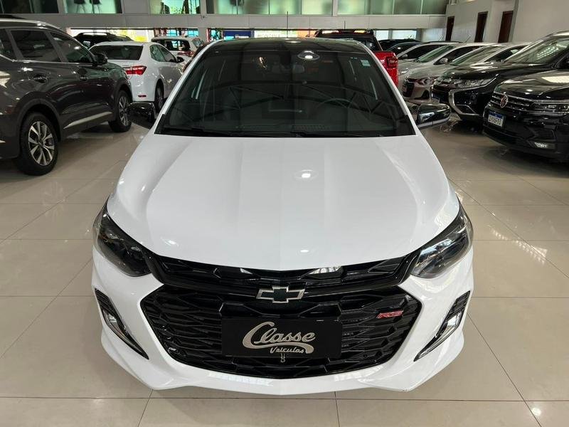 Chevrolet Onix HATCH RS 1.0 TB 12V Flex 5p Aut. na cor Branco no Viamão / RS - 877888