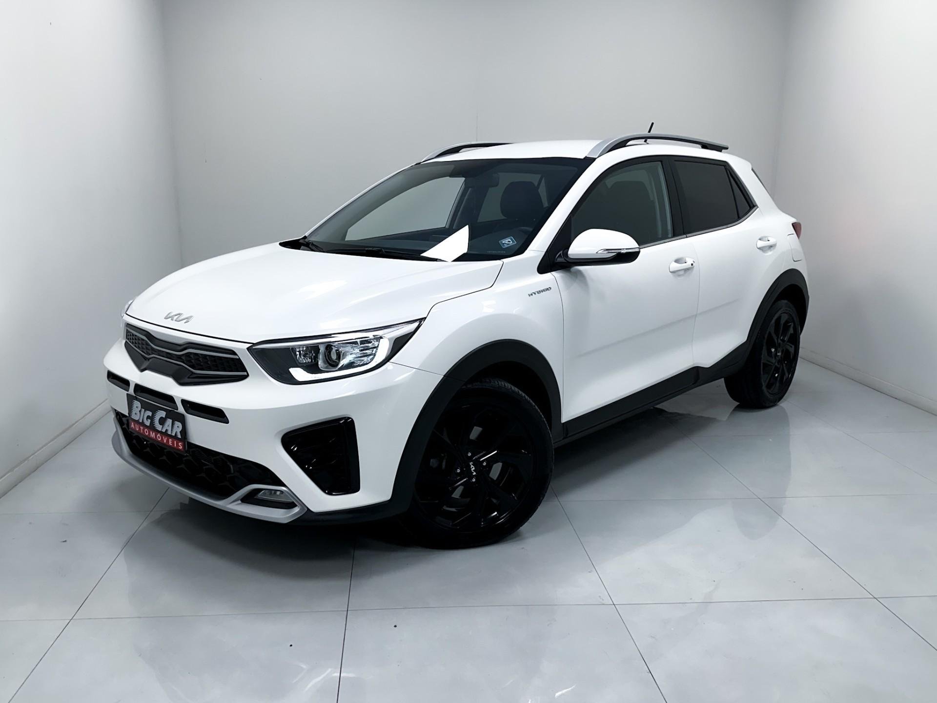 Kia STONIC SX 1.0 TB Aut. (Híbrido) na cor Branco em São José / SC - 877943
