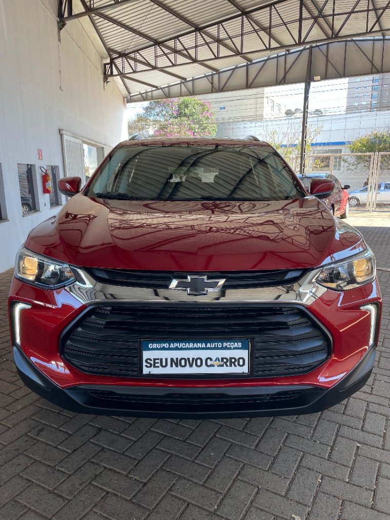 Chevrolet Tracker LTZ 1.0 Turbo 12V Flex Aut. na cor Vermelho em Apucarana / PR - 877976