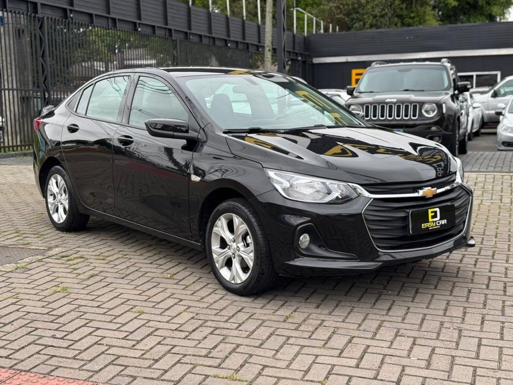 Chevrolet Onix HATCH LTZ 1.0 12V TB Flex 5p Aut. na cor Preto em Curitiba / PR - 878004