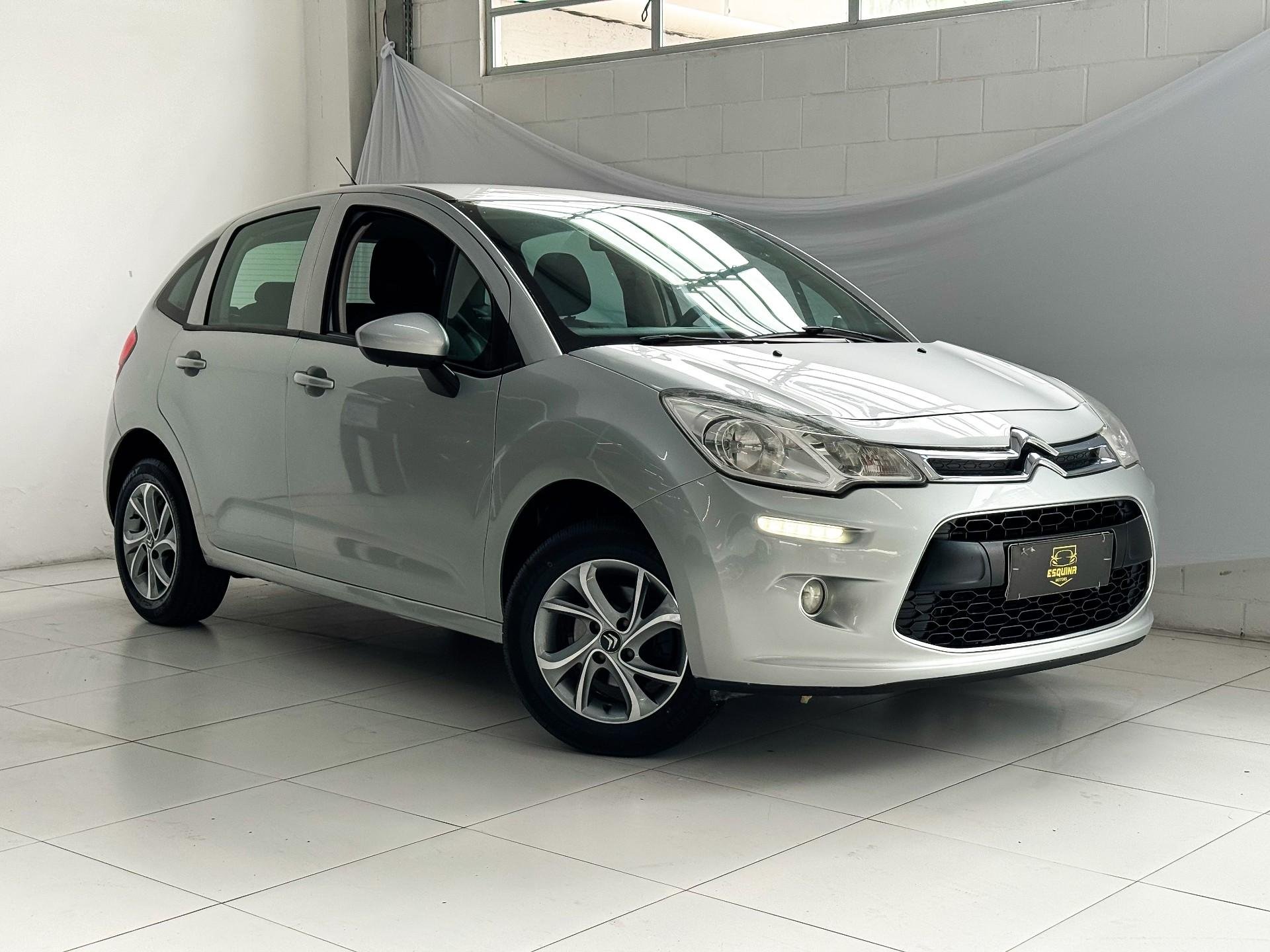 Citroën C3 Attra/Origine Pack 1.5 Flex 8V 5p Mec na cor Prata em São José / SC - 878896