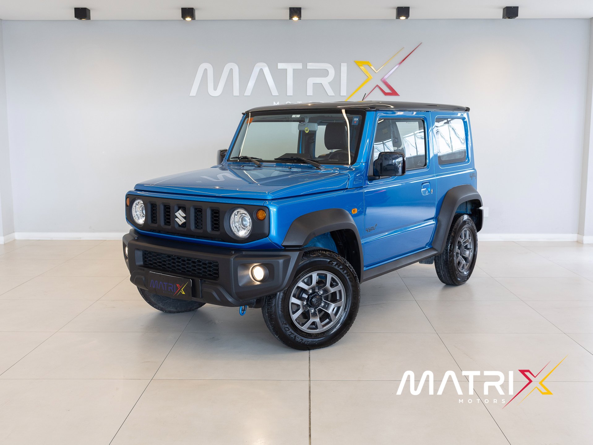 Suzuki Jimny Sierra 4YOU+ ALLGRIP 1.5 16V Aut. na cor Azul em São José / SC - 878984