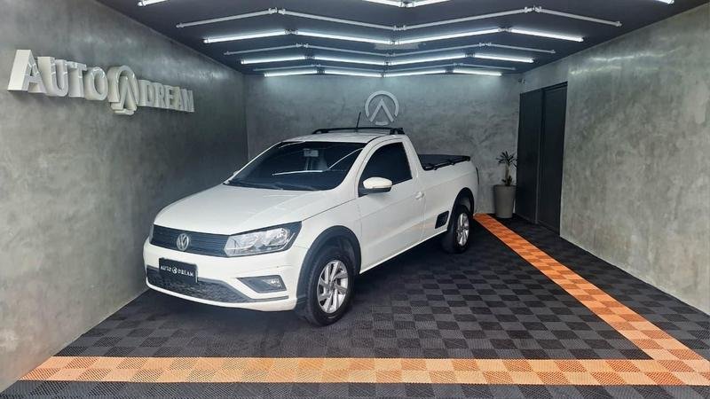 Volkswagen Saveiro Trendline 1.6 Total Flex 16V na cor Branco em Curitiba / PR - 879164