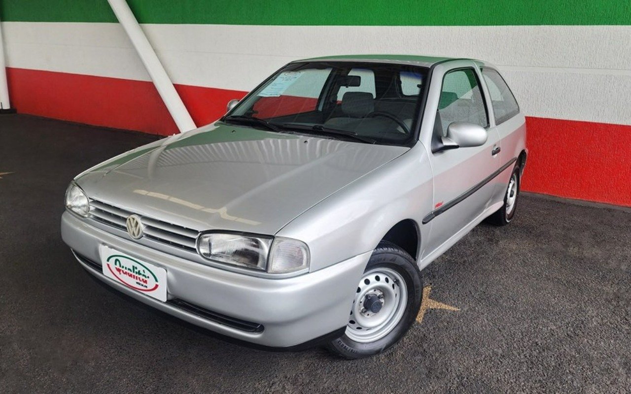 Volkswagen Gol 1000 Mi 2p / 1000i na cor Prata em Curitiba / PR - 879208