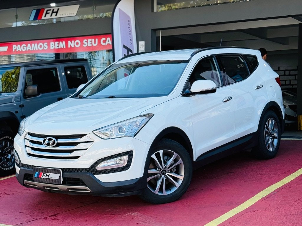 Hyundai Santa Fé GLS 3.3 V6 4X4 Tiptronic na cor Branco em Florianópolis / SC - 879561