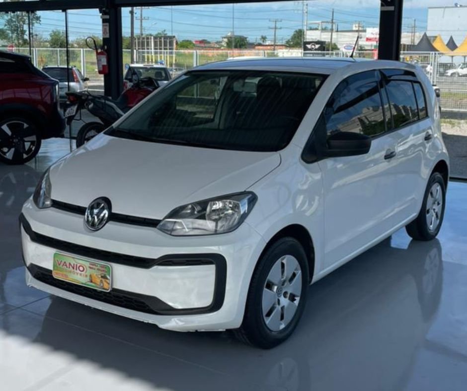 Volkswagen Up! take 1.0 T. Flex 12V 3p na cor Branco em Criciúma / SC - 879564