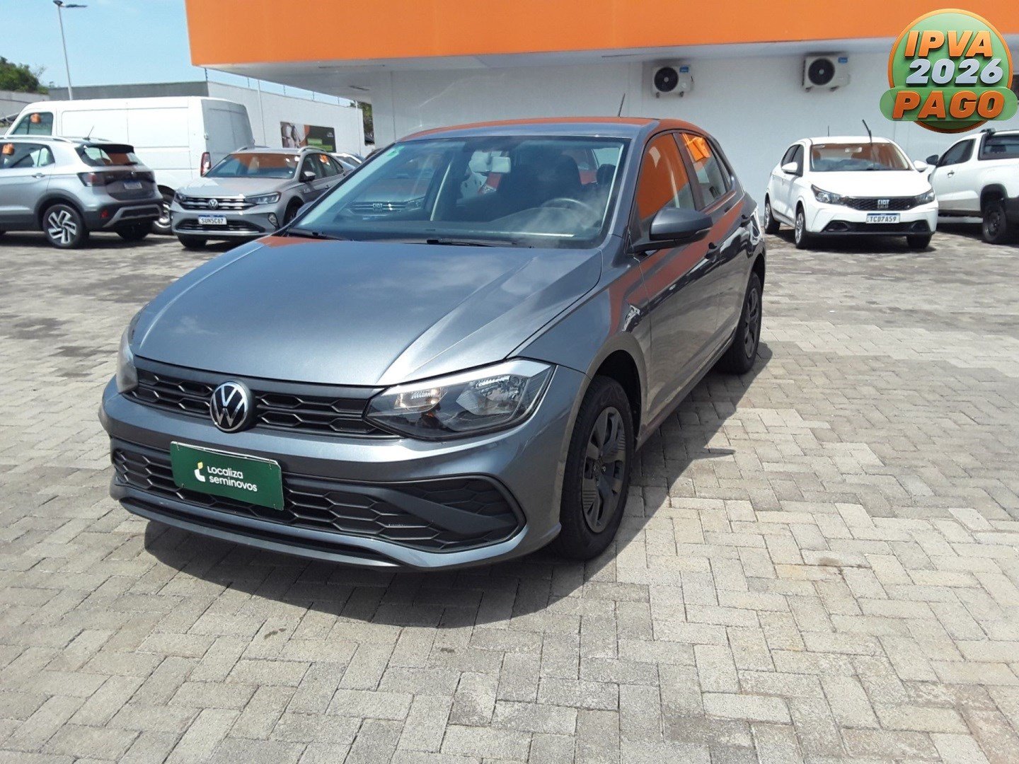 Volkswagen Polo Track Rock in Rio 1.0 Flex 12V 5p na cor Cinza em Londrina / PR - 879822